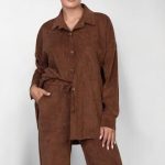 Oversized  Κοτλέ Shirt