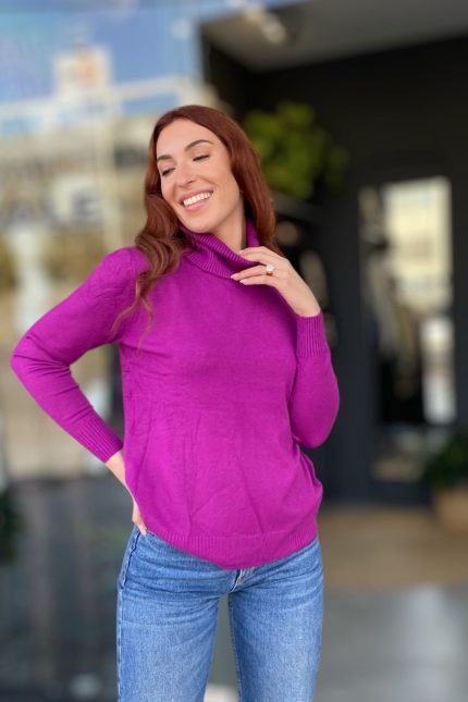Noel Sweater Thick in magenta