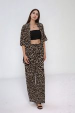 Animal Print Σετ Κιμονό