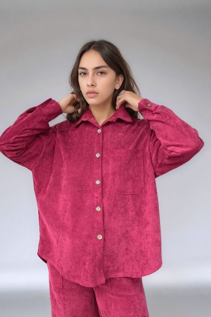 Zen Oversized  Κοτλέ Shirt (