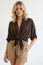 Crepe Kimono