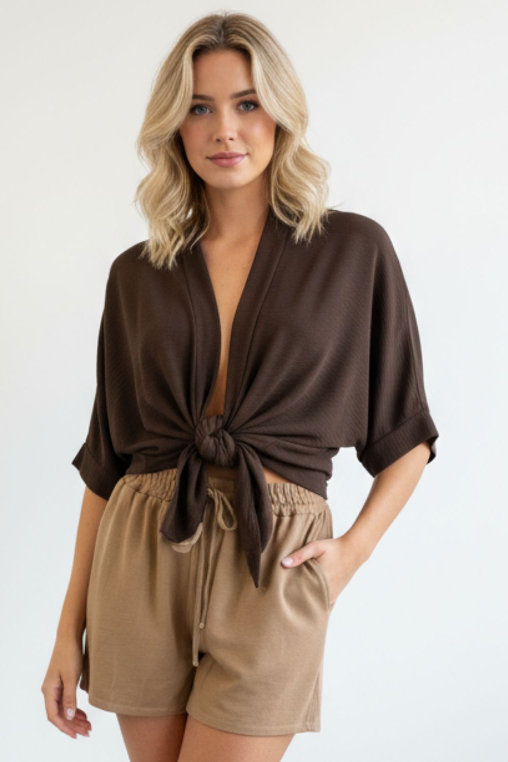 Crepe Kimono (1) Crepe Kimono