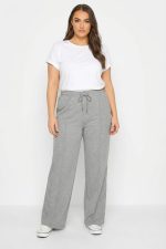 Viscose Soft Wide Pants in Grey