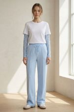 Viscose Soft Φόρμα in Baby Blue