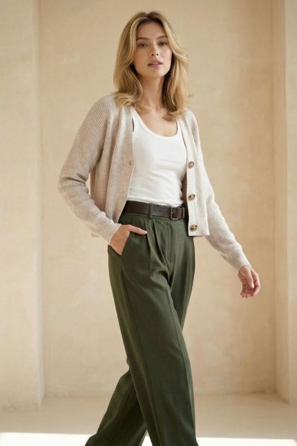 KLM Cardigan σε baby blue με super μαλακή πλέξη και κουμπιά μπροστά. One Size έως X-Large, άνετη εφαρμογή και ιδανική για καθημερινό layering.