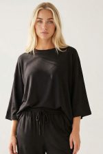 Set Viscose Loungewear in black