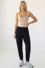 Square Neck Κορμάκι in nude