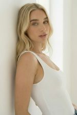 White Bodysuit Sitting Pose