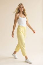 Παντελόνι Viscose Carrot Fit