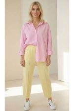 Mayia Ριγέ Πουκάμισο Ελαστικό