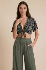 Iris Viscose Top