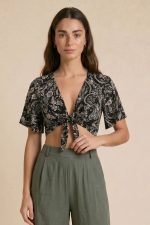 Iris Viscose Top