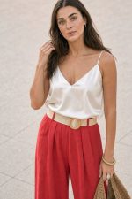 Monica Αμάνικη Πουκαμίσα in Dusty Pink