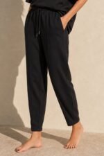 Set Viscose Loungewear in Black