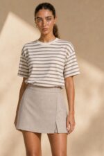 Angel Skort in brown Κωδ:17222 Χαρακτηριστικά Προϊόντος • Skort – φούστα μπροστά & shorts στο πίσω μέρος • Ίσια, καθαρή γραμμή • Μαλακό, ελαστικό crepe ύφασμα • Άνετη εφαρμογή • Λάστιχο στο πίσω μέρος της μέσης • Minimal σχεδιασμός • One Size – καλύπτει έως Large Διαστάσεις ΜΕΓΕΘΟΣ ΜΕΣΗ ΠΕΡΙΦΕΡΕΙΑ ΜΗΚΟΣ One Size έως ~88 cm έως ~110 cm ~40 cm Φροντίδα • Πλύσιμο έως 30°C • Χωρίς στύψιμο • Φυσικό στέγνωμα • Όχι στεγνωτήριο • Σιδέρωμα σε χαμηλή θερμοκρασία με προστατευτικό πανί